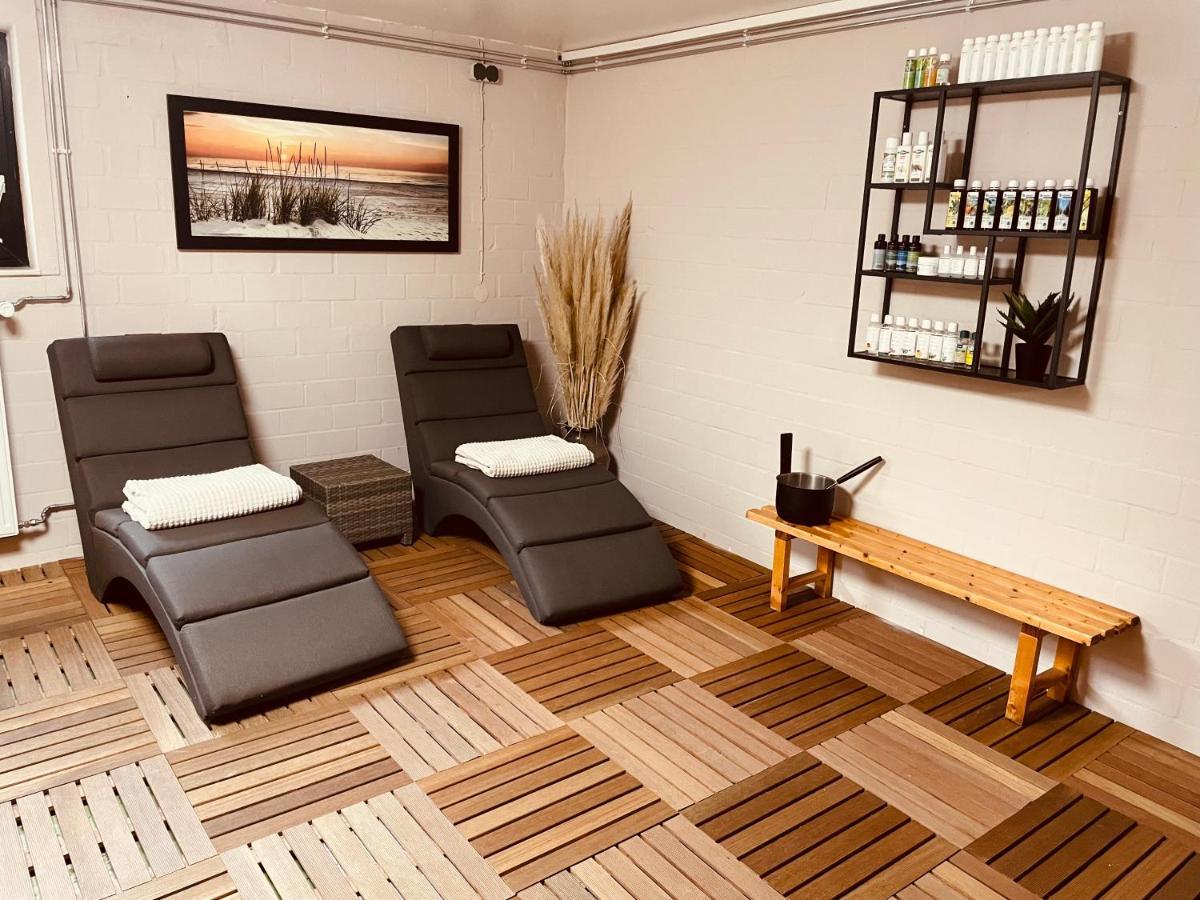 Stylisches Modernes Apartment, Sauna Und Wellness Top Lage Lubbecke Exterior foto